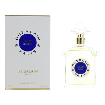 L'HEURE BLEUE BY GUERLAIN, 2.5 OZ EDT SPRAY FOR WOMEN NEW SEALED IN BOX
