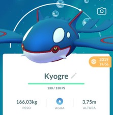 Pokemon Legendary Kyogre POKEMON GO