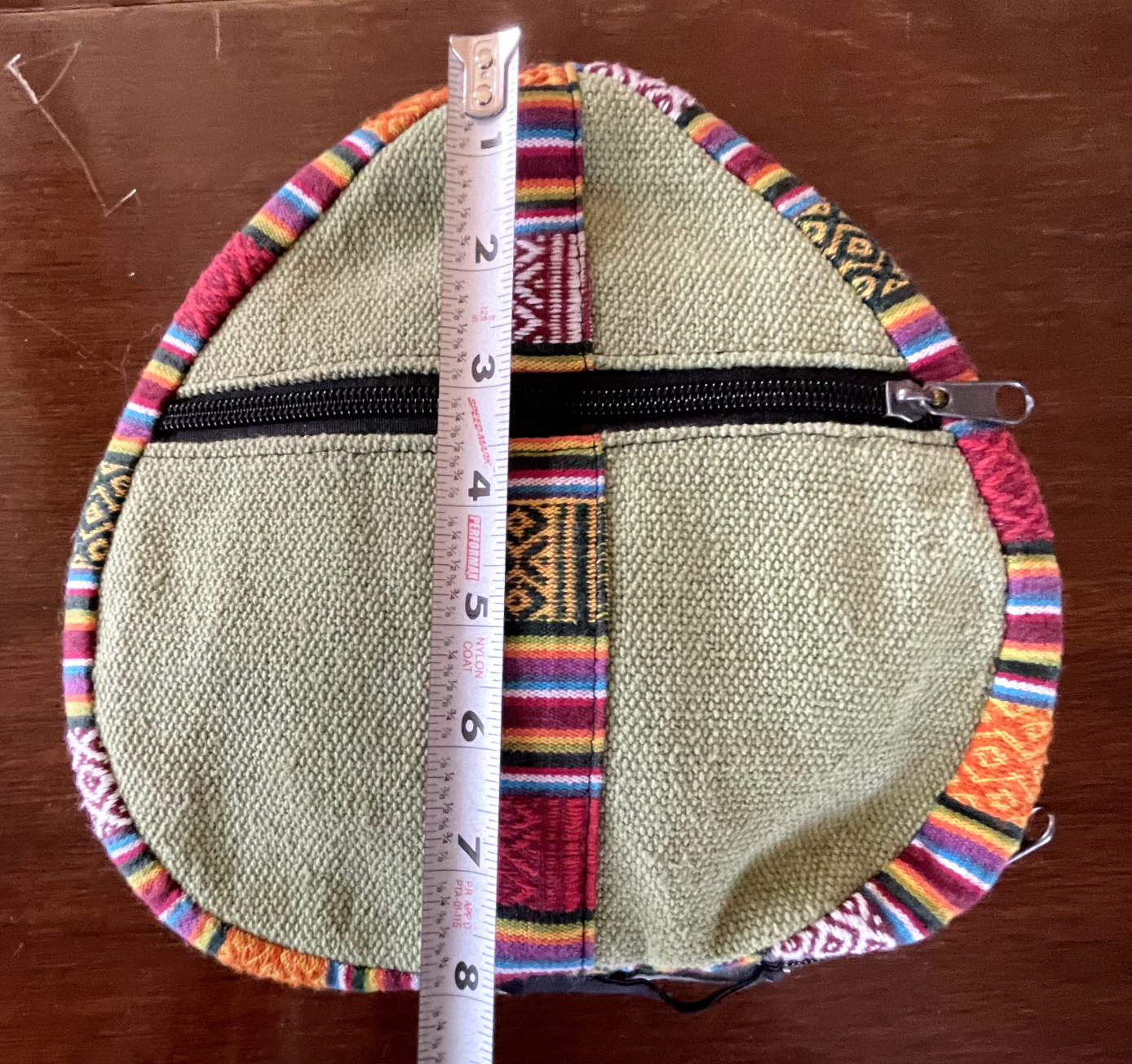 Collapsable Zip up Pouch Hemp Backpack - image 22