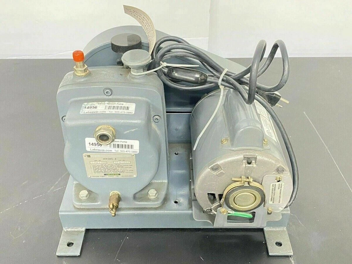 Hyvac Vacuum Pump Pump Two Stage Vacuum Mazian Lab Equip, 42 OFF