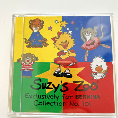 Bernina Embroidery Card - Suzy's Zoo Collection No. 101 Bernette for Bernina