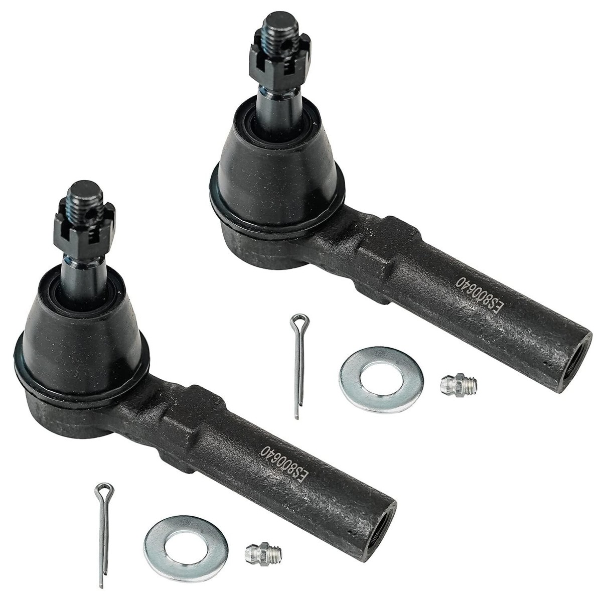 6-Piece Front Lower Control Arm & Tie Rod Kit For 2010-2017 Equinox & Terrain