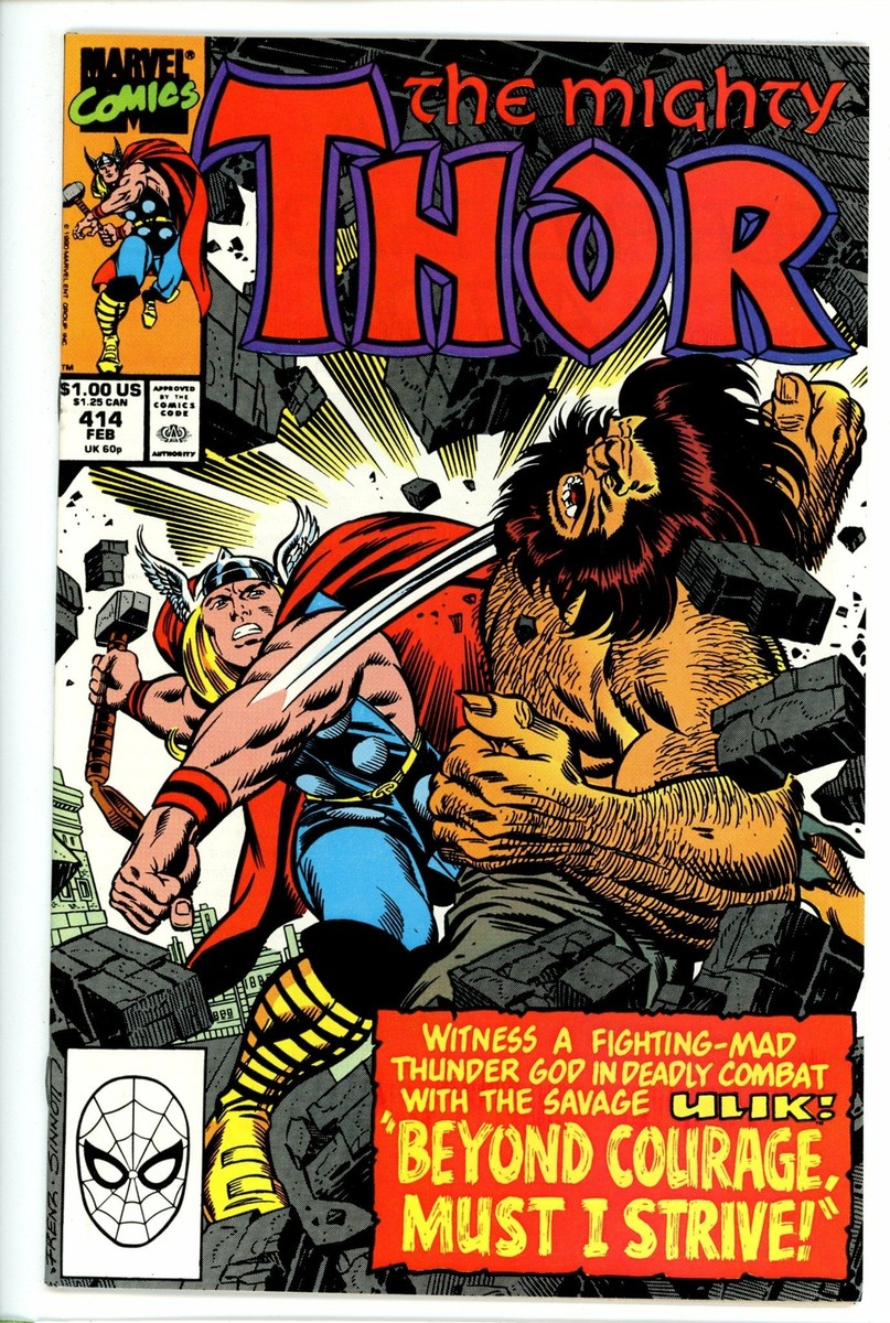 Thor Vol 1 414 Marvel | eBay