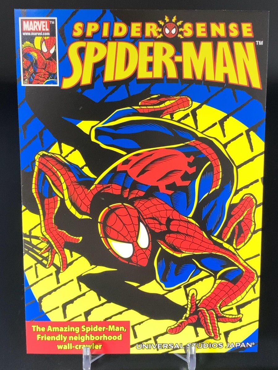 Spider-Man Spider Sense 1 Post Card Universal Studio Japan 2010