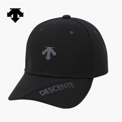 NEW DESCENTE GOLF Men's Comfort Fit Cap BLACK | eBay