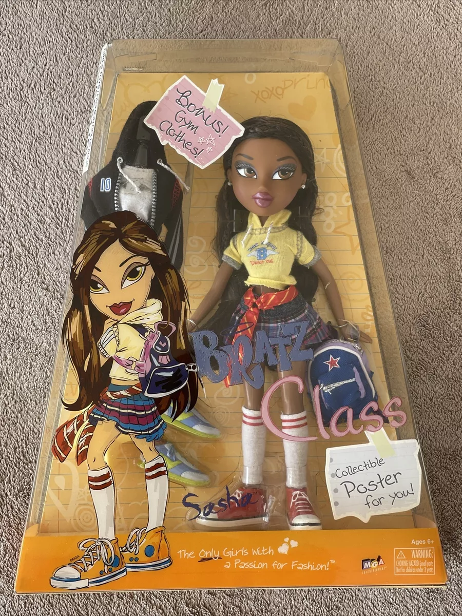 Bratz Doll Class Sasha - Brand New In Box - Very Rare & Hard To Find