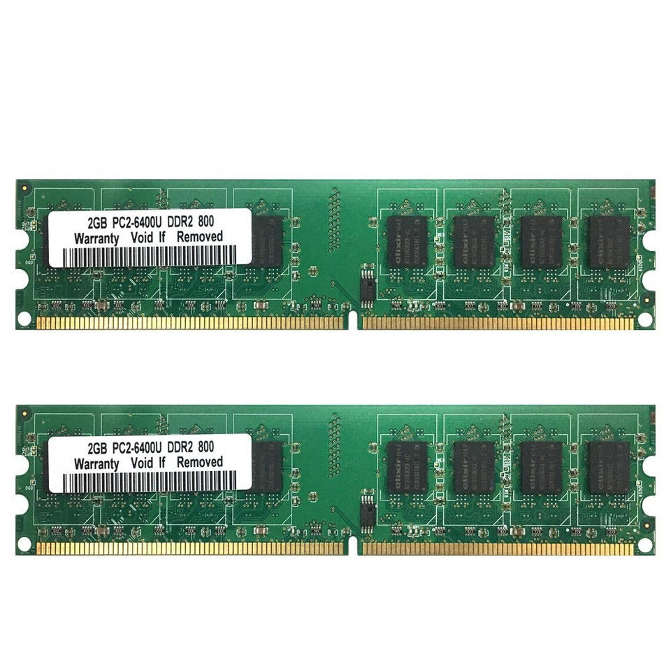 8GB 4x 2GB DDR2 800mhz PC2-6400U RAM For Dell OptiPlex 755 760 960 XPS 410 420 - Image 3 of 4