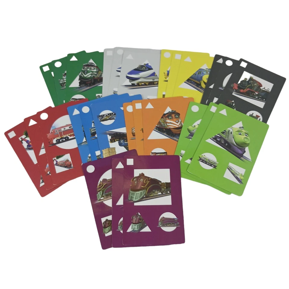 Chuggington German Kwartet  Card Matching Game Go fish type Complete in Box - Image 3 of 3