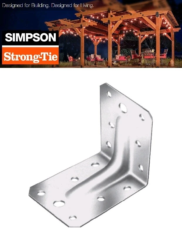 50 Stück SIMPSON STRONG TIE Winkelverbinder ABR105-B 105x105x S 3mm feuerverz.