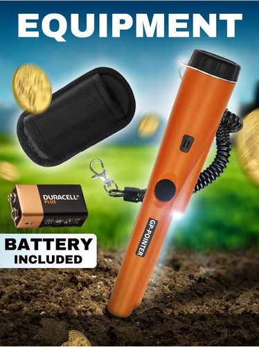 GP Pointer Pinpointing Metal Detector Treasure Hunter Handheld Orange Pin Point - Picture 7 of 12