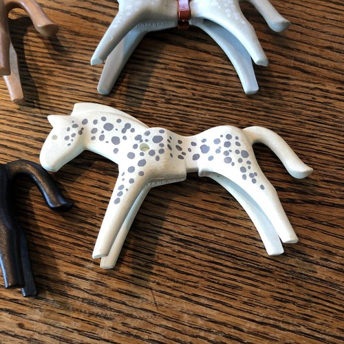 Lote de (4) Caballos Geobra Playmobil Vintage (lote #2) - Imagen 7 de 15