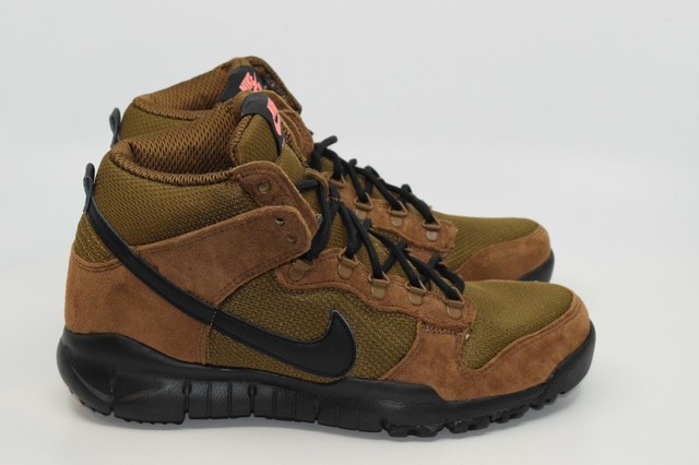 nike sb dunk high military brown