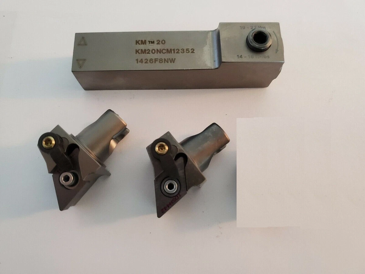 NEW Kennametal .750" Shank Quick Change Tool Holder + 2 Heads 55° DNxx  Inserts | eBay