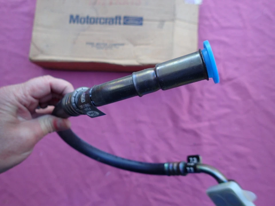 Ford Econoline 1992-96 furgoneta 7,3 aire acondicionado colector manguera conjunto, ¡nuevo en stock! F2UH-19N617-DC Foto 3 de 4