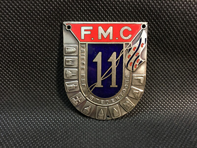 Auto Badge FMC FRIESE ELF (11) STEDENTOCHT/ Plakette Niederlande