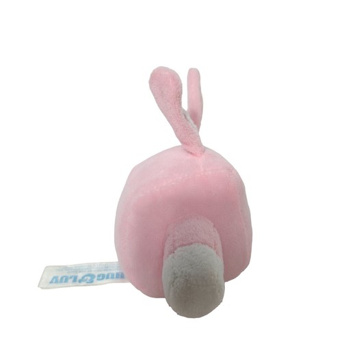 Hug & Luv Pink Bunny Easter Singing Plush Stuffed Animal 5.5” - Picture 2 of 6