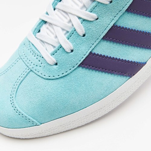 スニーカー adidas Gazelle Mint Purple IG0668 Adidas Gazelle Originals Casual Shoes Sneakers Mint Purple