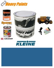 Kleine Machinery Blue Paint High Endurance Enamel Paint 1 Litre Tin