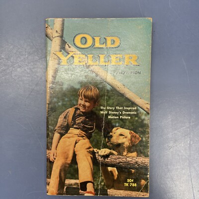 Old Yeller by Fred Gipson Scholastic Paperback 1st printing 1965