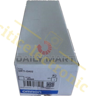 New Omron DRT1-DA02 PLC Free ship Fast delivery Free ship Fast delivery