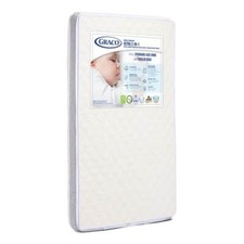 Ultra-Premium White 2-in-1 Crib Mattress