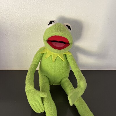 カーミットapplaus社パペット Kermit the Frog 19” Applause Talking Bendable Posable Plush Large