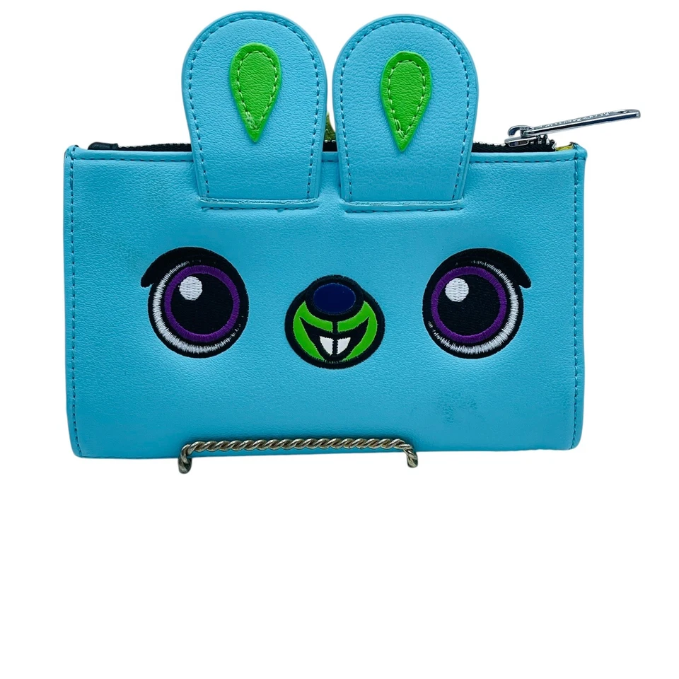 "Combo billetera monedero Loungefly Toy Story 4 Ducky Bunny cremallera 6,5""x4""" Foto 2 de 4