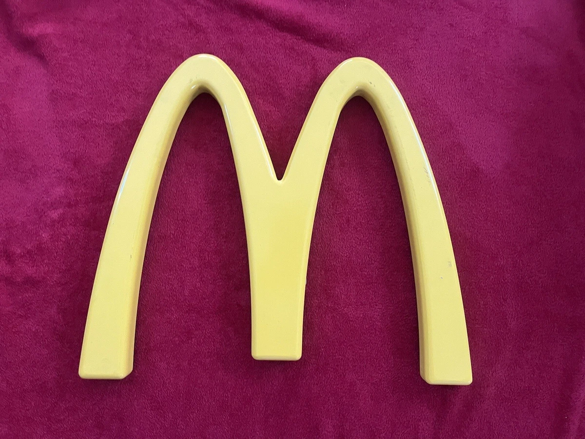McDonald s Sign From N64 Game Machine RARE eBay