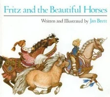 Fritz and the Beautiful Horses; Sandpiper Book- paperback, 0395453569, Jan Brett