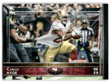 Carlos Hyde 2015 Topps FOOTBALL #234 San Francisco 49ers