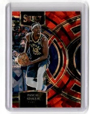 2023-24 Panini Select #193 Pascal Siakam Red Cracked Ice Prizms