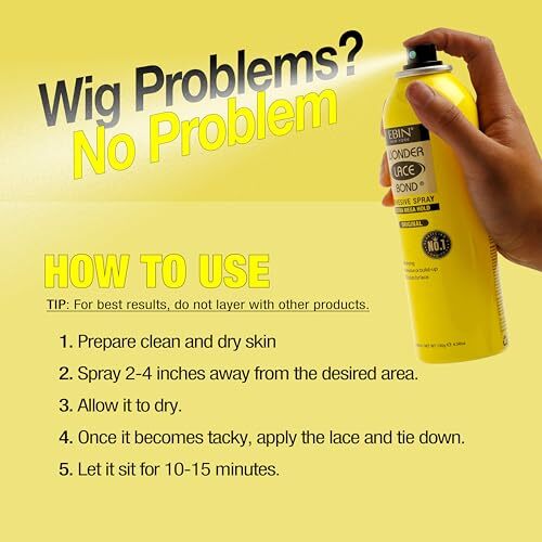 EBIN NEW YORK Wonder Lace Bond Adhesive Spray  Assorted Styles , Sizes 