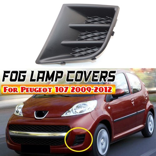 For Peugeot 107 2009 2010 2011 2012 Front Left Bumper Fog Light Cover