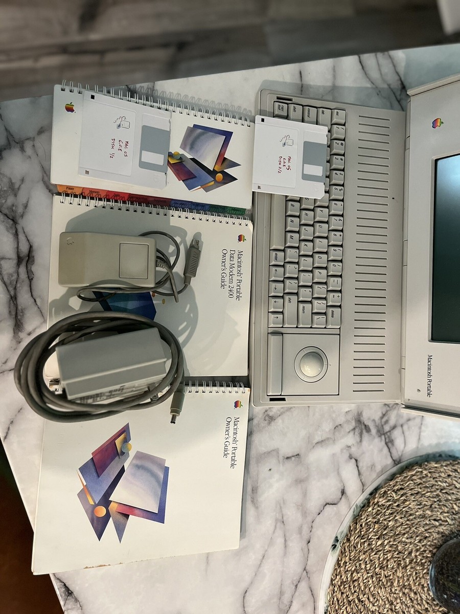 Apple Macintosh Portable - The Company's First Laptop | eBay