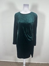 Lovewhr Women’s Green Color Long Sleeve Dress Size 3XL Runs Small
