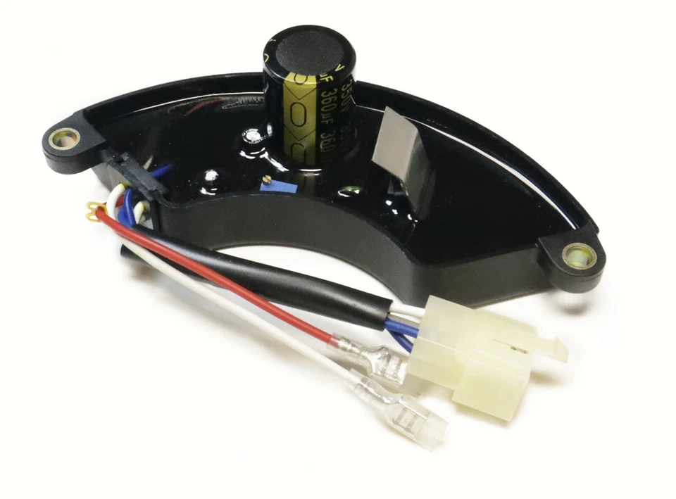 Spannungsregler AVR CQJY T105A3-5KW Kondensator 350V mit 360uF, 6 Adern / 0232 - Bild 3 von 3