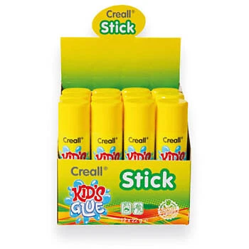 CREALL Klebestifte Havo kids glue Stick, 22 g, 12 Stk. - Klebestift Bastelkleber