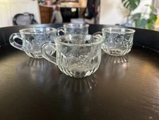 jeannette fruit clear punch cup