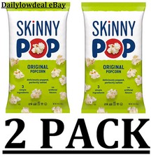 2 PACK - SkinnyPop Original Popcorn, 14 oz. Total 28 oz FAST FREE SHIP 