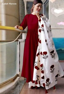 three piece plazo dress