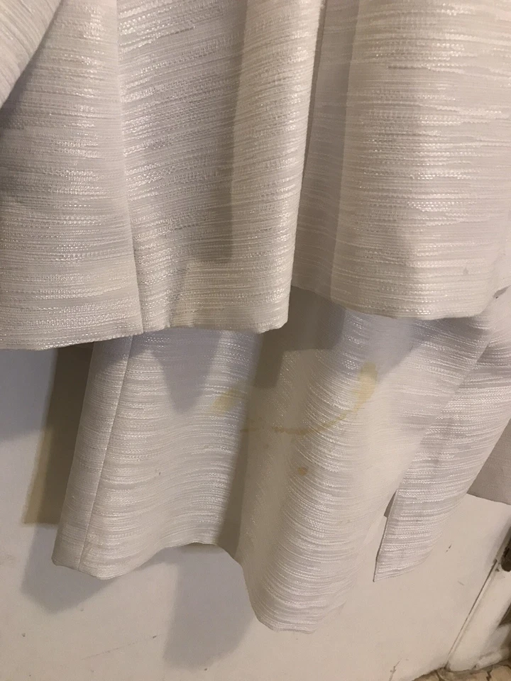 Traje Falda John Meyer Para Mujer Talla 14W Blanco Ocasión Foto 3 de 4