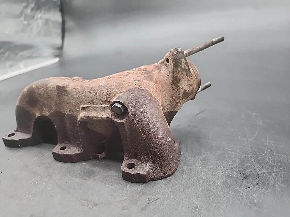 Colector de tubo de escape trasero 75-83 BMW E24 M30 EARLY 633CSI S7-2 Foto 3 de 4