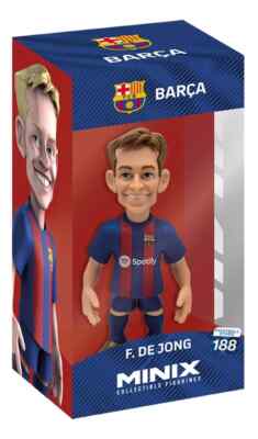 DE JONG - FC BARCELONA - Minix FIGURE - 12 Centimeters + BOX