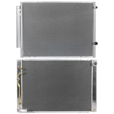 For 2004-2006 Toyota Sienna 3.3L 3300CC V6 Radiator & AC Condenser Cooling Kit