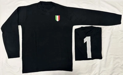 Maillot Lazio Gardien N°1 Felice Pulici 1974/75 Vintage Acrylique - Photo 1/4