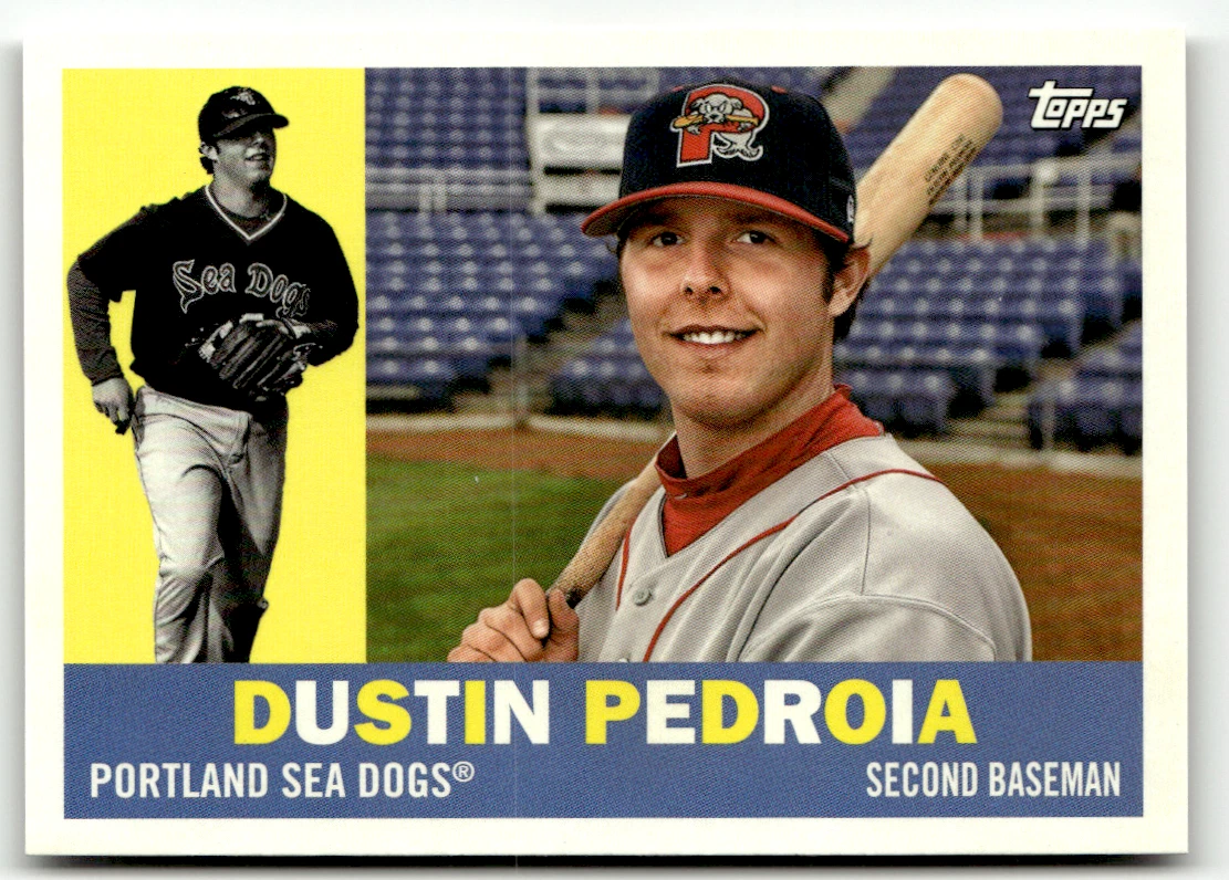 Topps MiLB Béisbol 2022 Nº MiLB-3 Dustin Pedroia