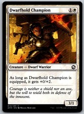 Dwarfhold Champion 14 Adventures in the Forgotten Realms Magic: The Gathering NM