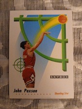 1992 Skybox Shooting Star John Paxson 598 - Chicago Bulls