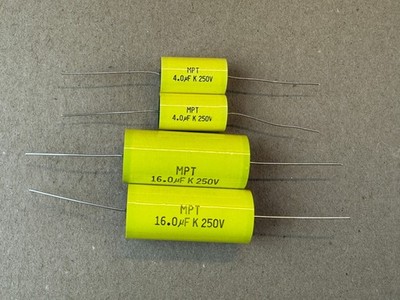Recap Kit for Wharfedale W70D MK II Speaker Crossovers MPT Film Capacitors