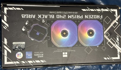 Frozen Prism 240 Argb Cpu Liquid Cooler With 120Mm Pwm Fan And High Compatibi...